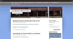 Desktop Screenshot of becker.dearbornschools.org