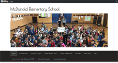 Desktop Screenshot of mcdonald.dearbornschools.org