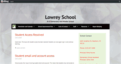 Desktop Screenshot of lowrey.dearbornschools.org