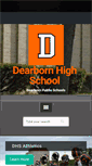 Mobile Screenshot of dhs.dearbornschools.org